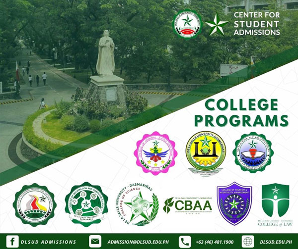DLSUD College Program Offered