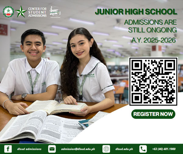 DLSUD JHS Enrollment 