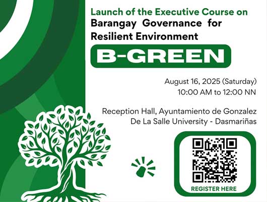 DLSU-D to Launch B-GREEN Course