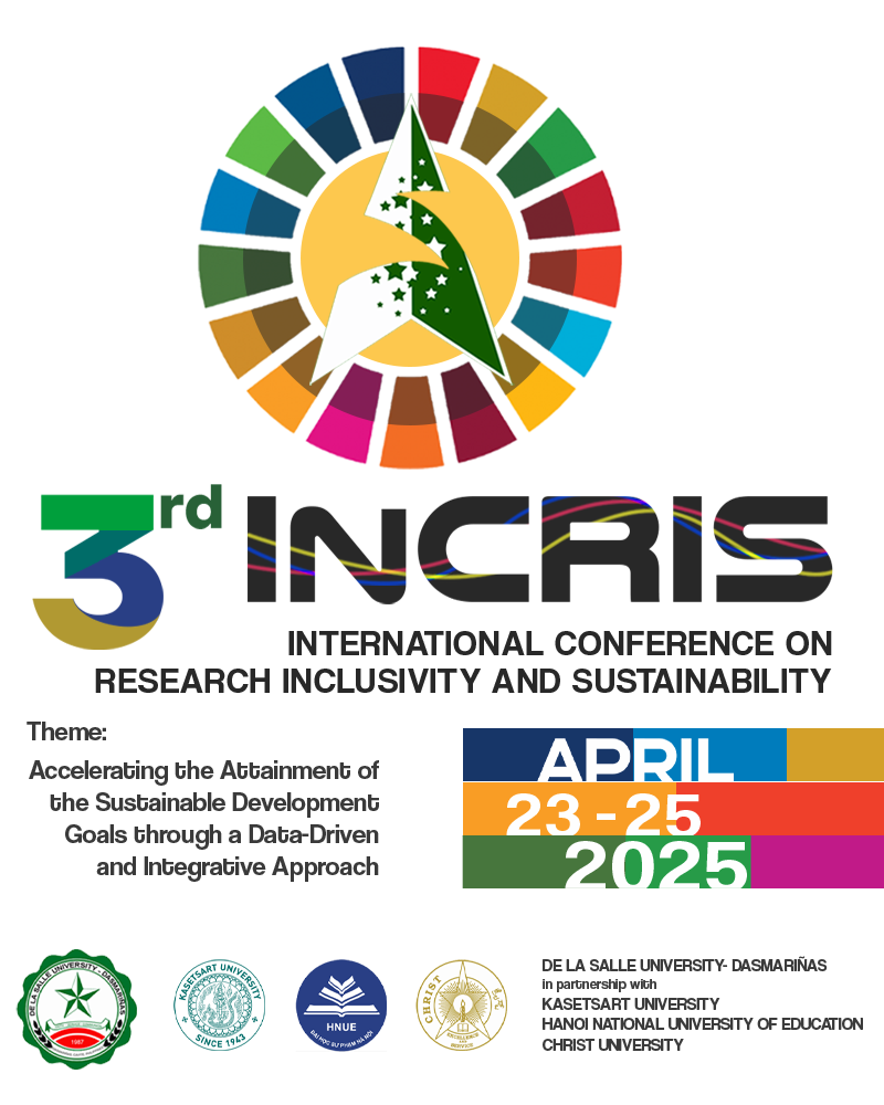 3rd International Conference on Research Inclusivity and Sustainability (InCRIS)