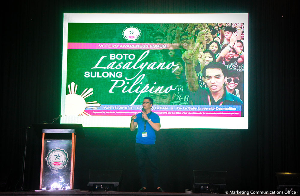 Voter Education: A DLSU-D Advocacy Voter Education: A DLSU-D Advocacy