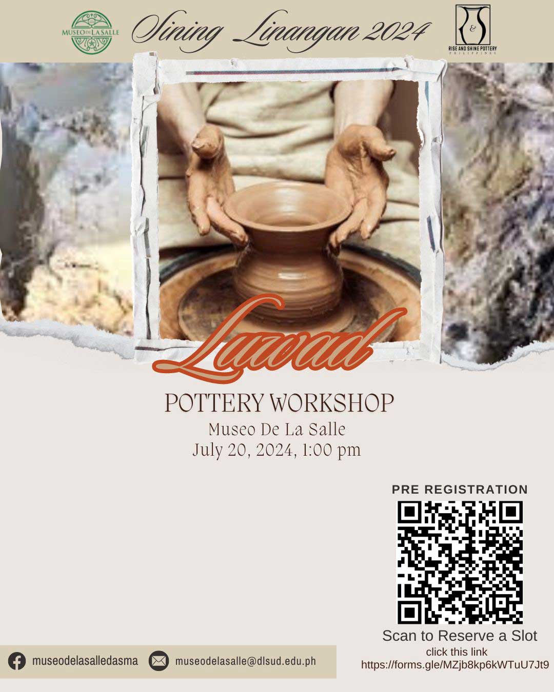 Luwad: Pottery Workshop