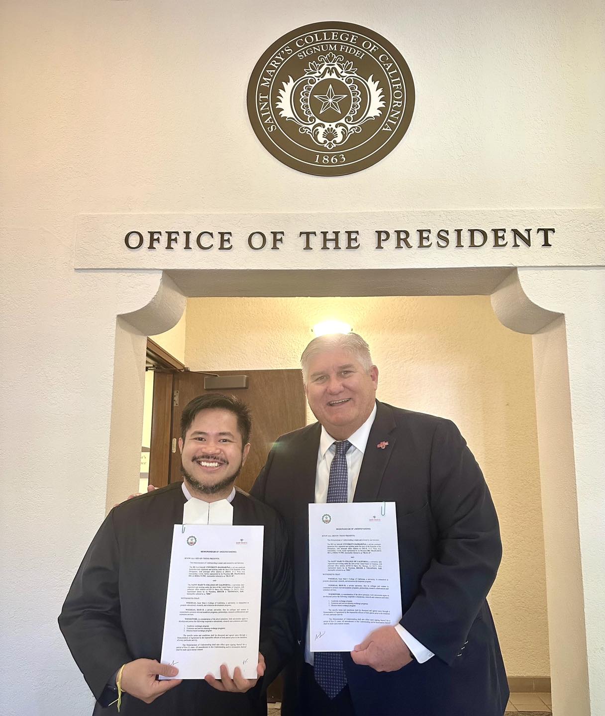 LDLSU-D partners with U.S Universities