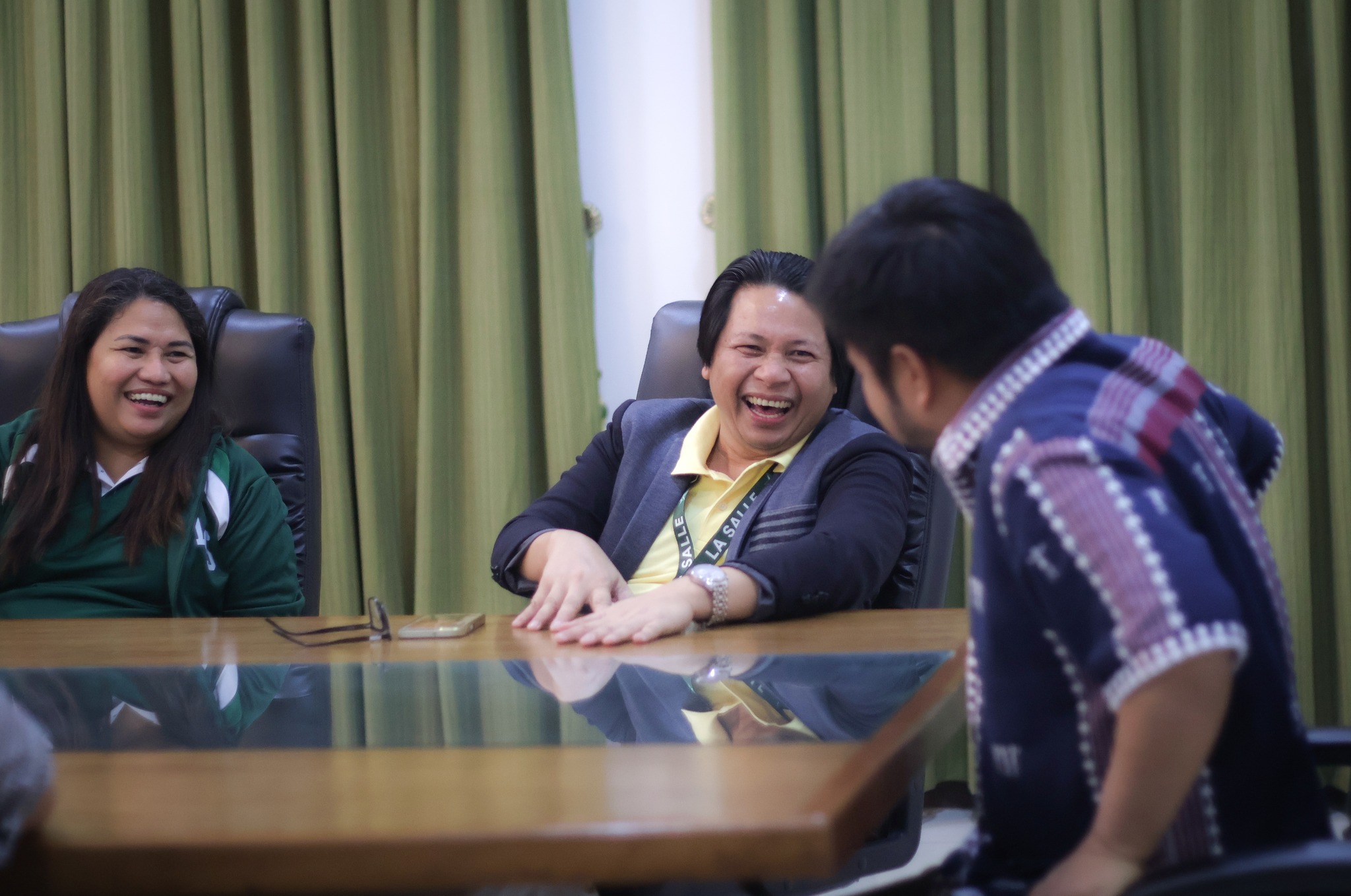 POLCA Officers Meet DLSU-D President