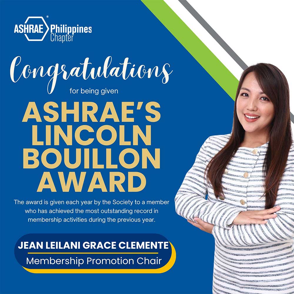 Alumna Receives ASHRAE Lincoln Bouillon Award