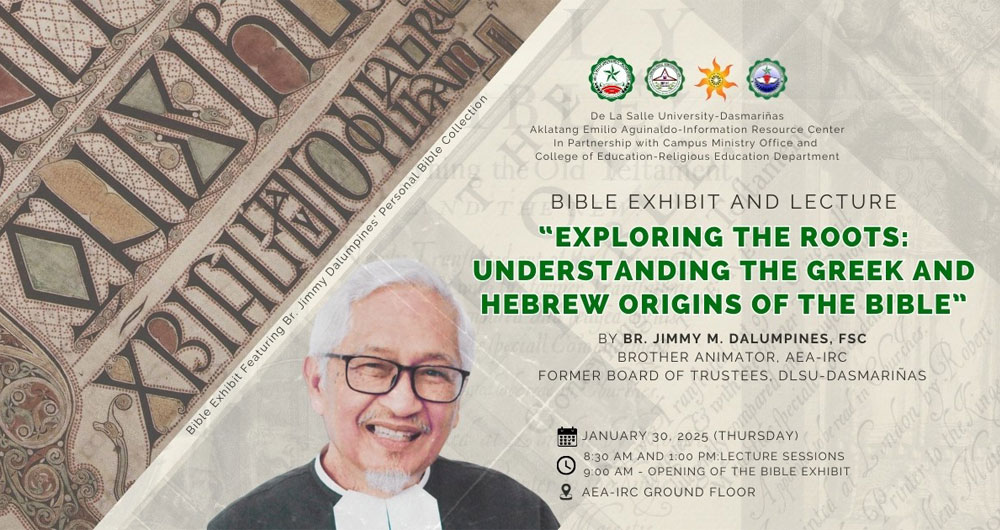 AEA Invites DLSU-D Community to Bible Week Event