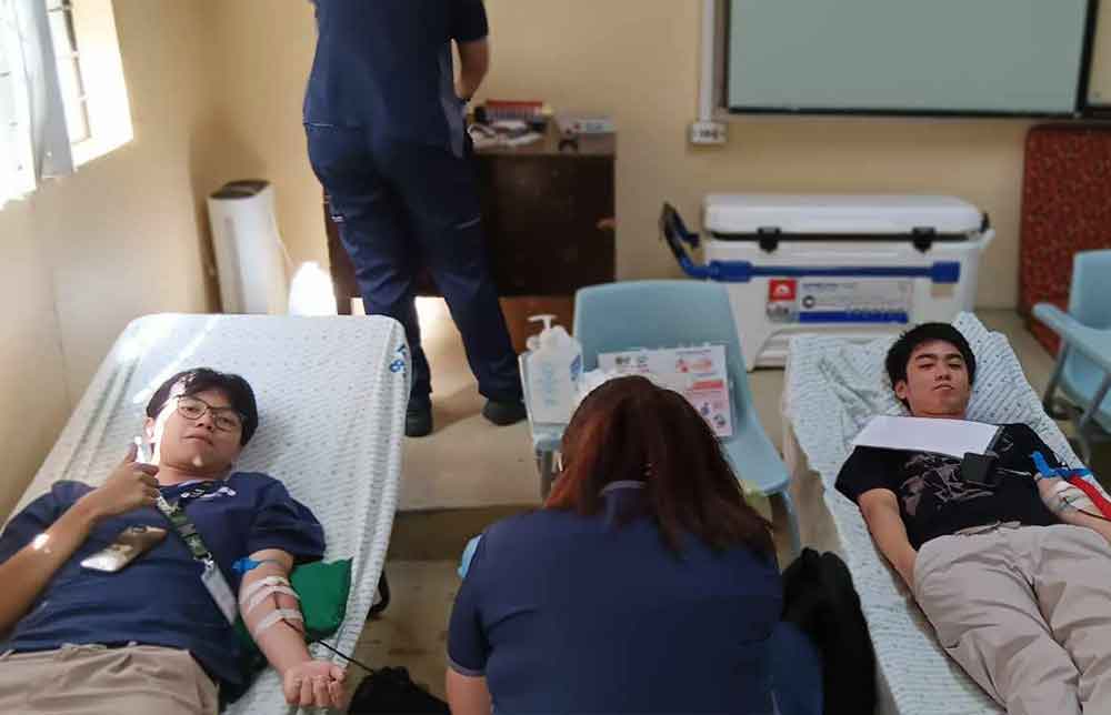LCDC Stages Blood Donation Event 