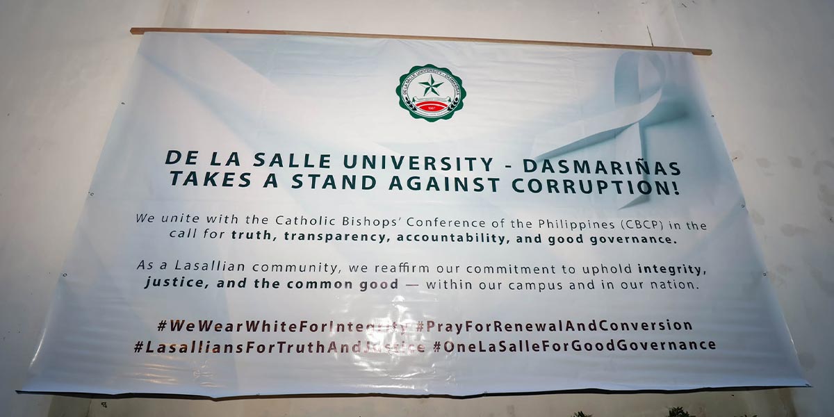 DLSU-D reiterates stand for truth and accountability