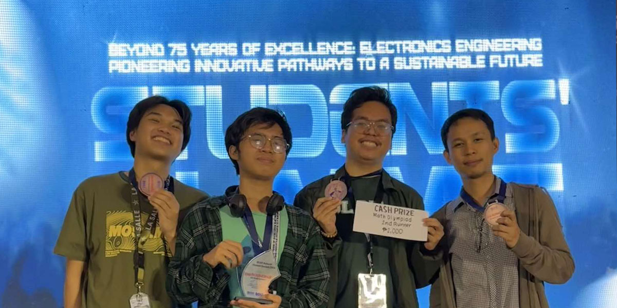 ECE students bag awards at IECEP Nat’l Summit