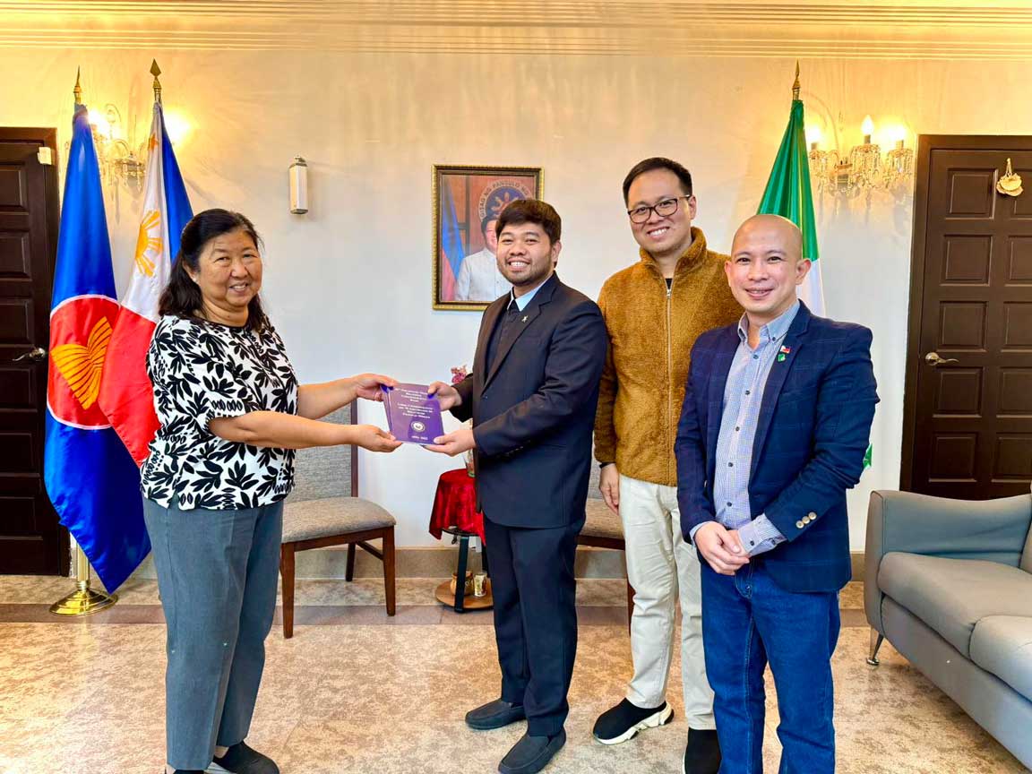  DLSU-D Visits Philippine Embassy in Mexico