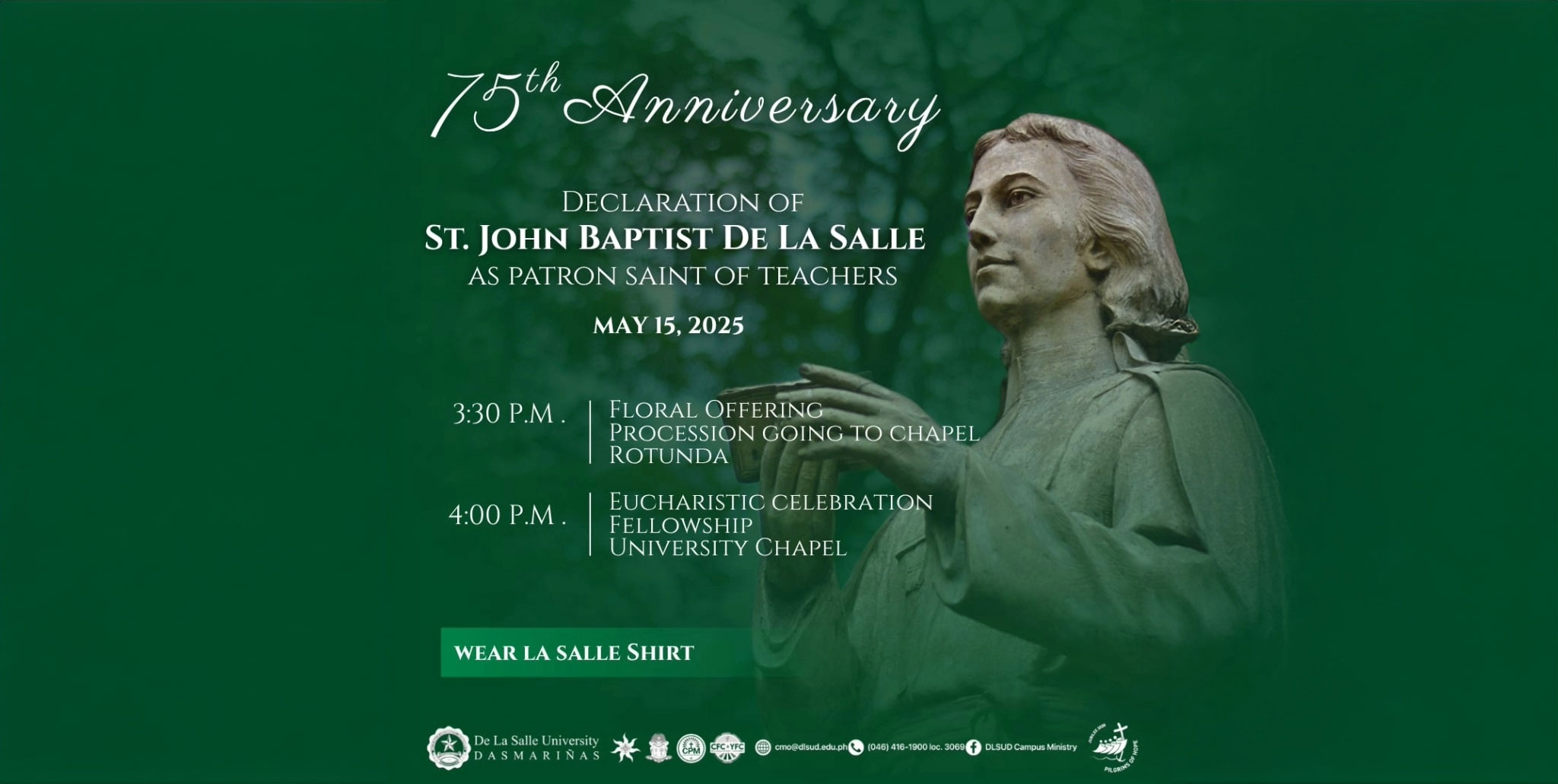 DLSU-D Marks 75th Founder's Day