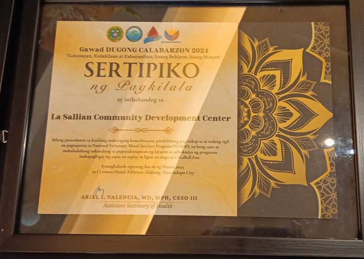 LCDC Recognized at Gawad Dugong CALABARZON
