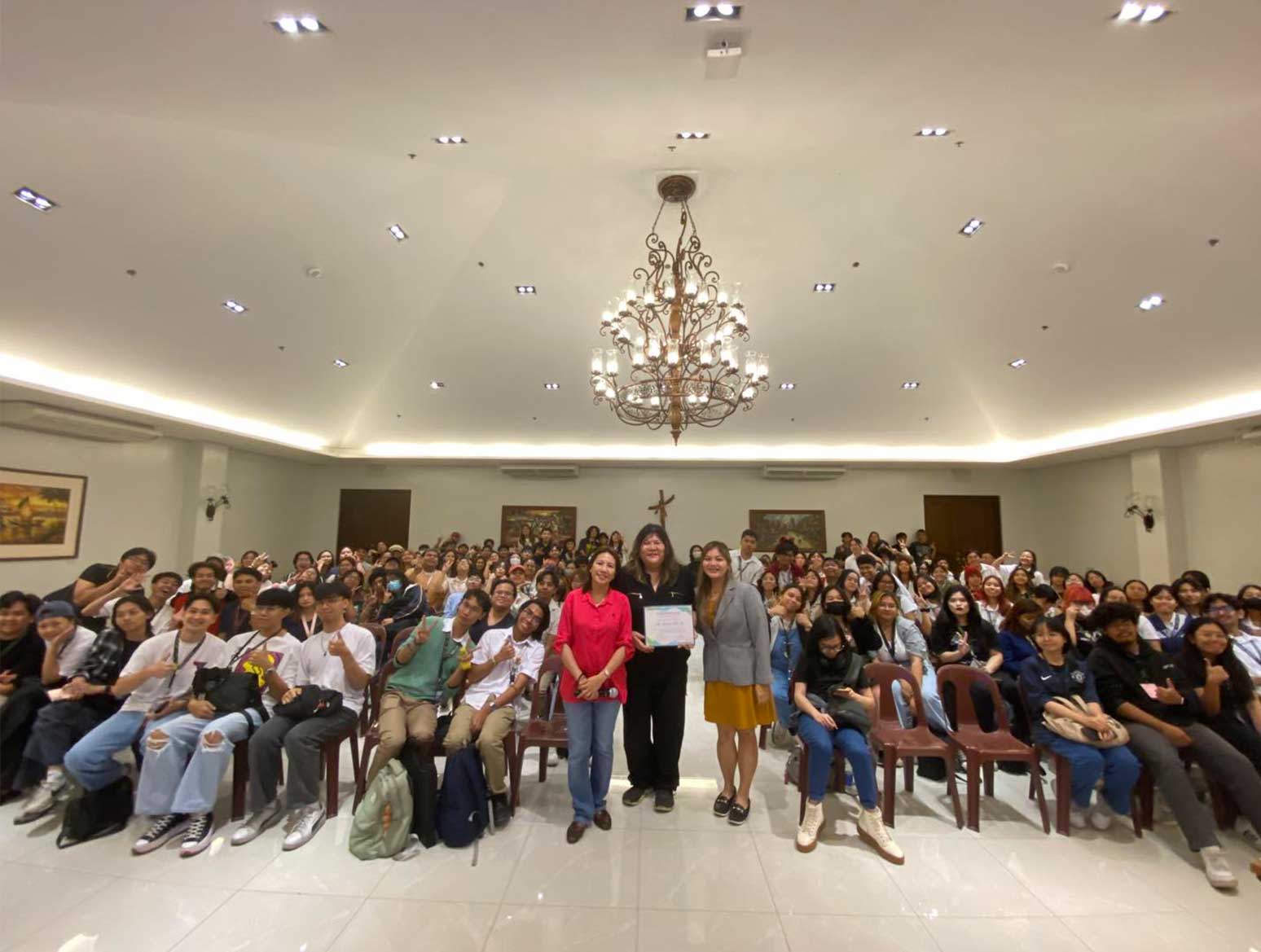 Halo Halo Corp Visits DLSU-D