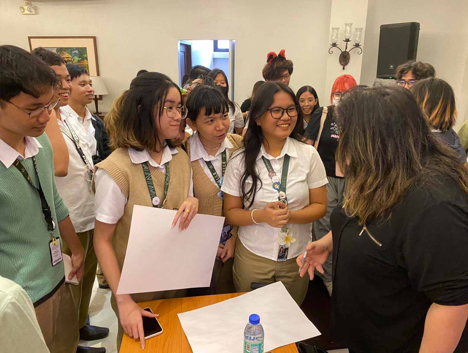 Halo Halo Corp. CEO Talks with DLSU-D Students 