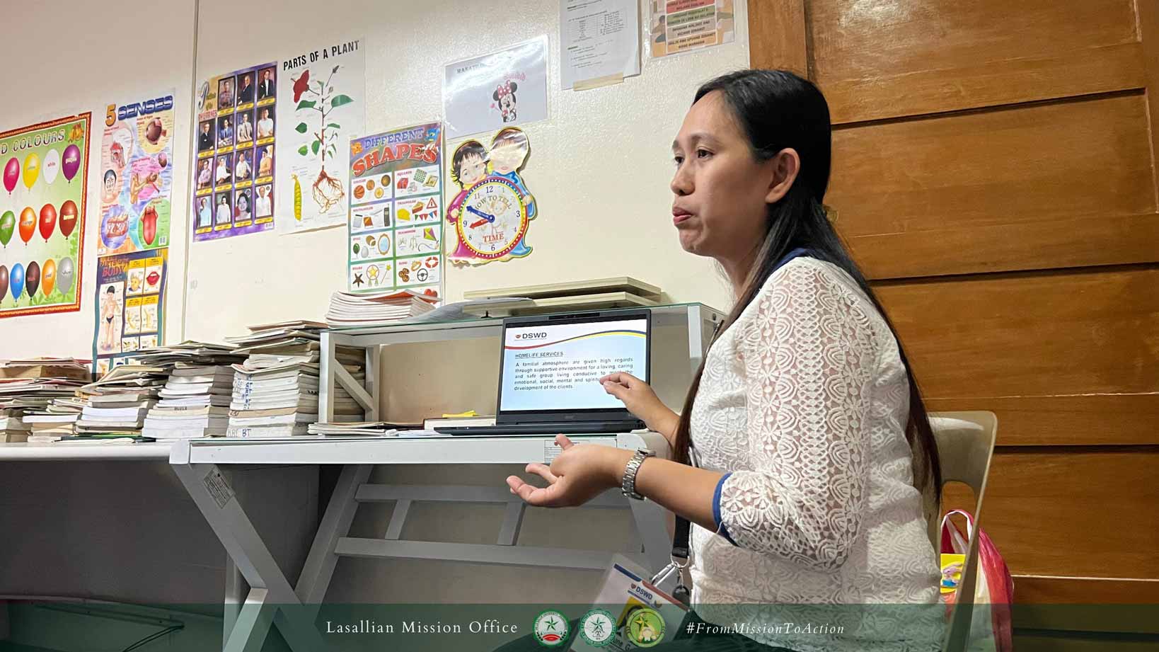 Lasallian Mission Office and LINKod Donate Books to Bahay Kalinga Library