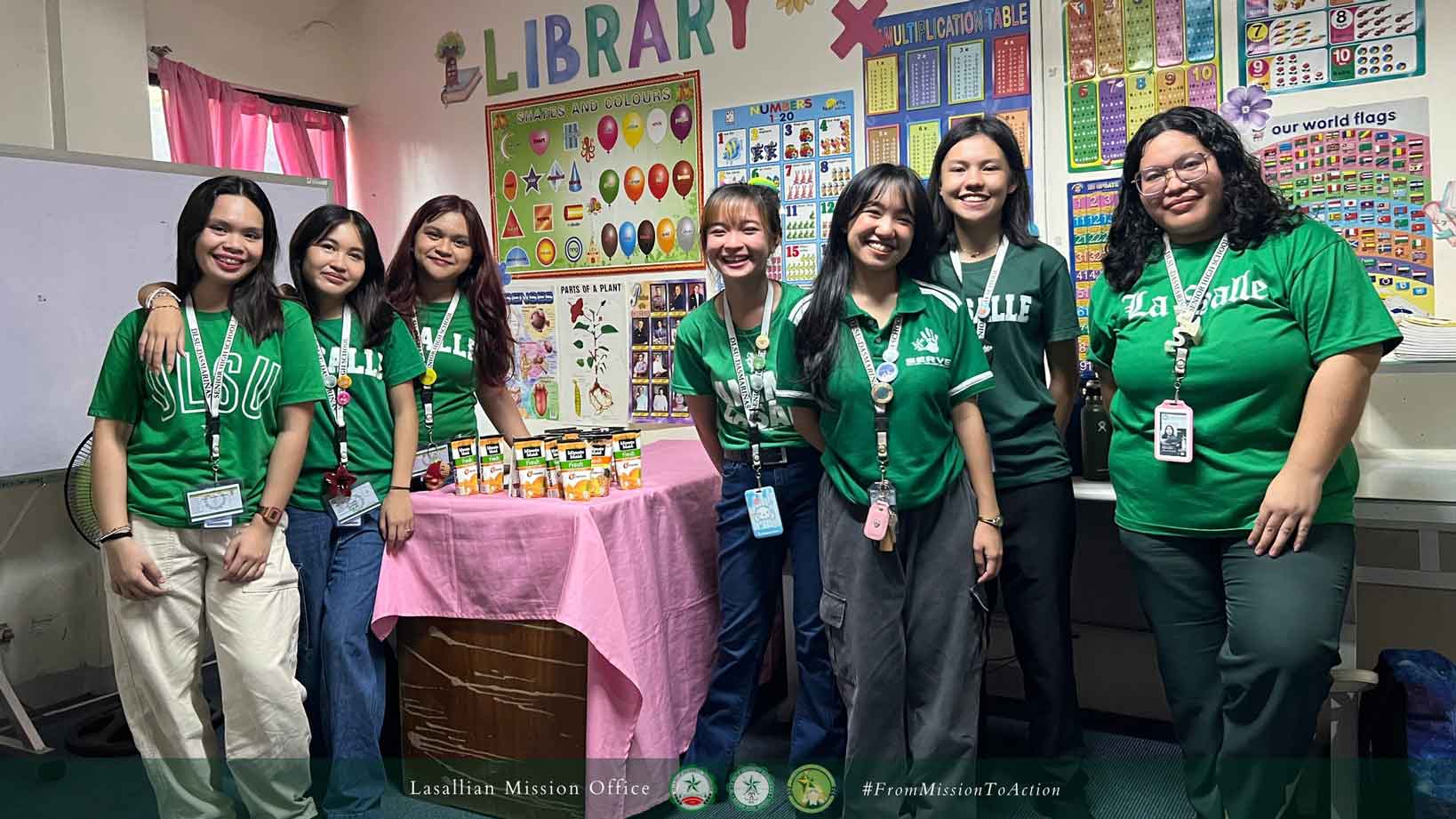Lasallian Mission Office and LINKod Donate Books to Bahay Kalinga Library