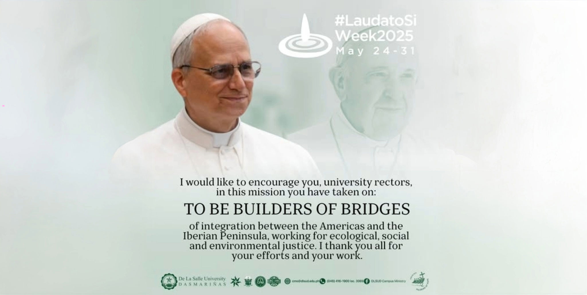 DLSU-D Celebrates Laudato Si' Week 2025