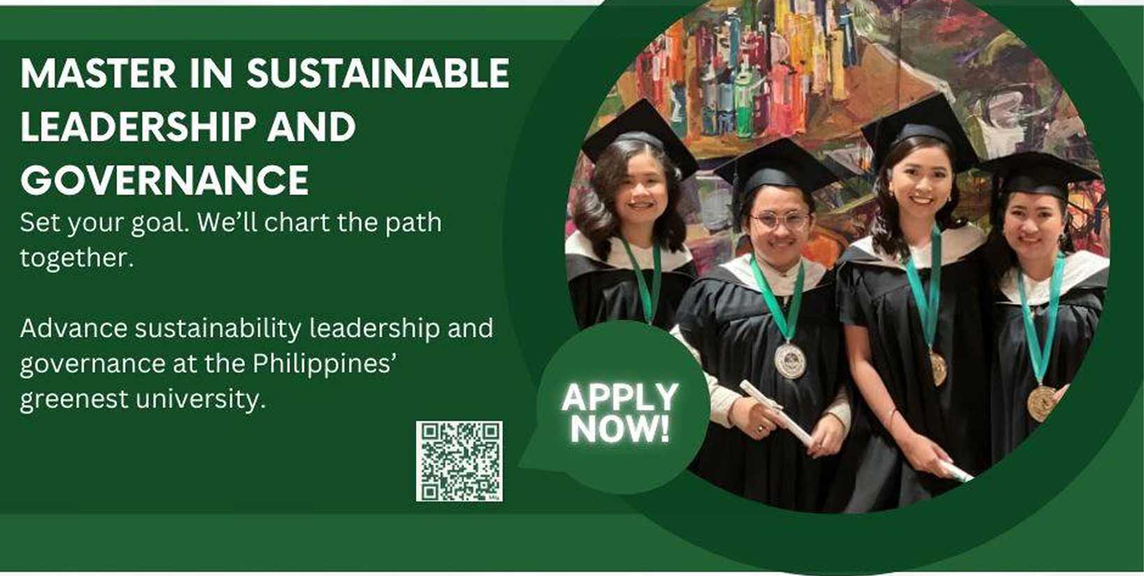 Admissions Open for Master in Sustainable Leadership and Governance