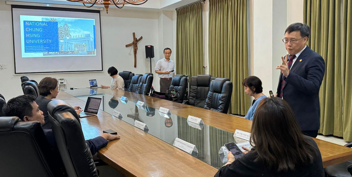DLSU-D, NCHU Taiwan Explore Academic Partnerships