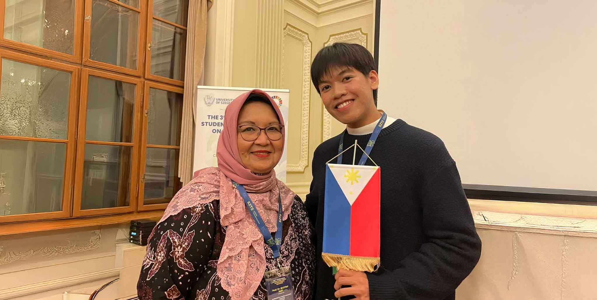 DLSU-D Student Attends Conference in Hungary