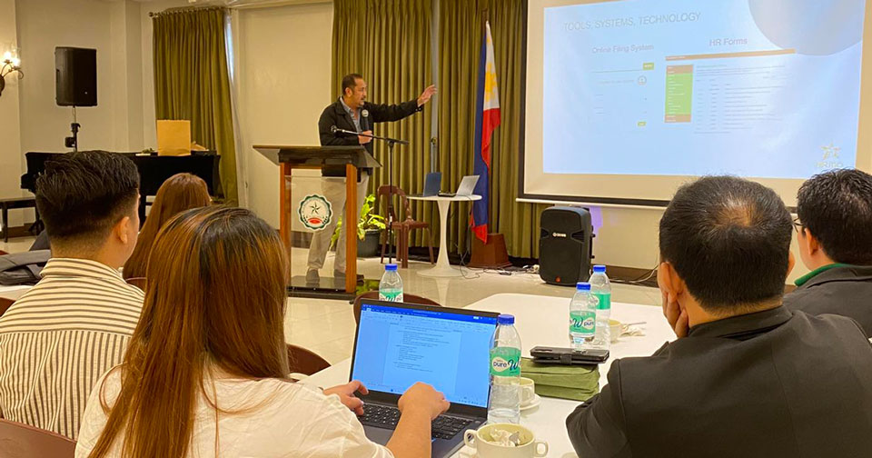 San Pablo Colleges Visits DLSU-D for Benchmarking 