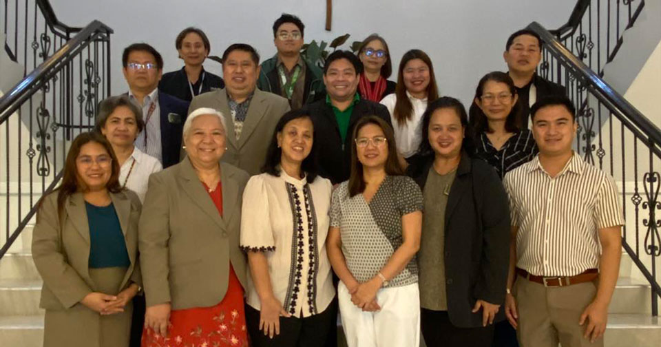 San Pablo Colleges Visits DLSU-D for Benchmarking 