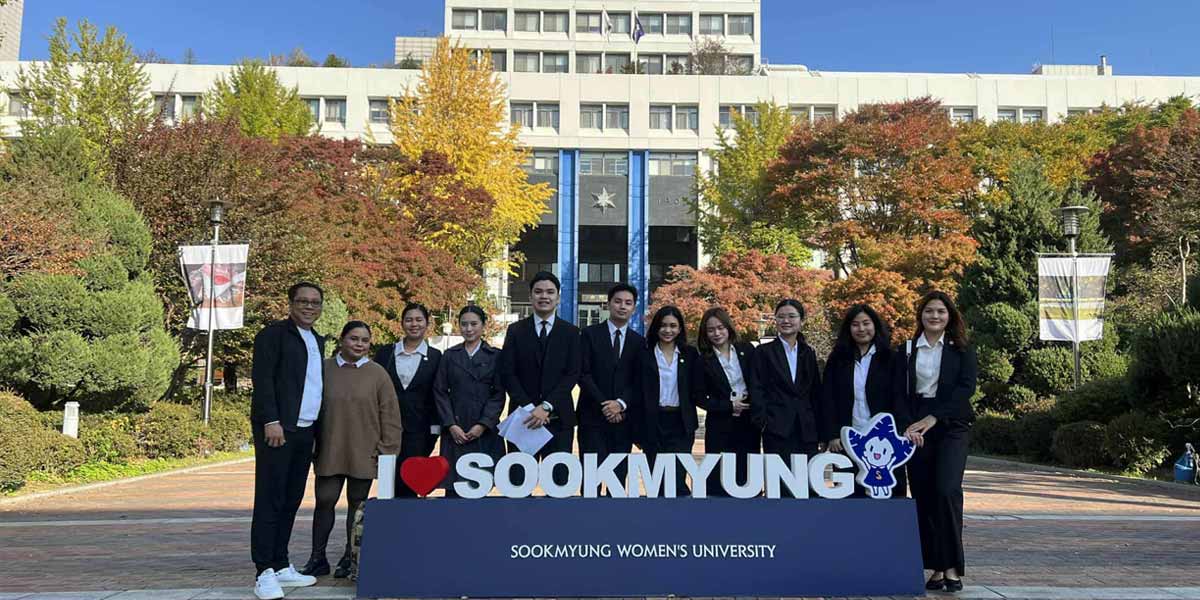 DLSU-D Tourism Students and Faculty Earn Honors at World Tourism Conference