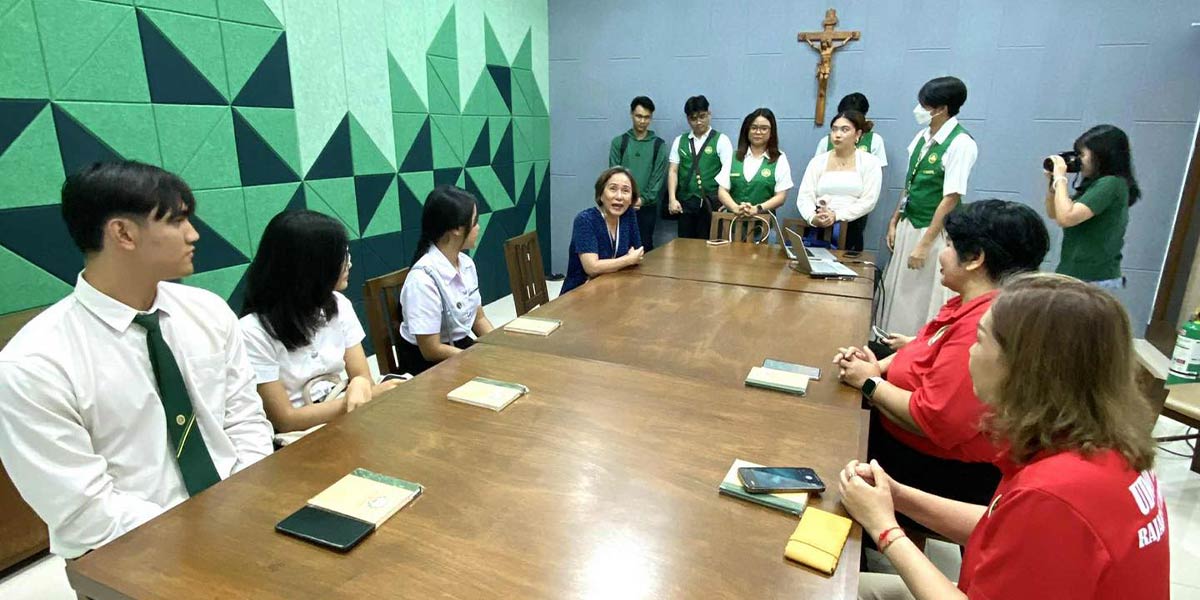 DLSU-D Welcomes Thai Exchange Students and Faculty