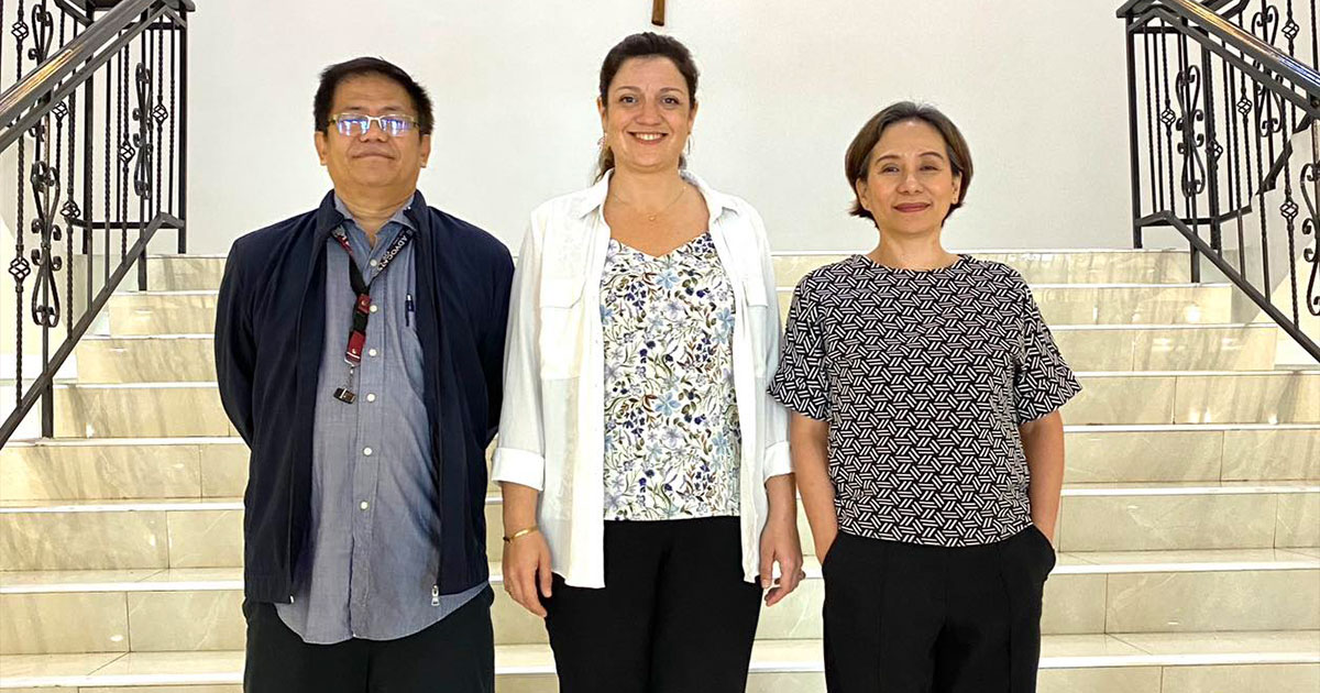 LSO Hosts UniLaSalle Professor for Research Collaboration Dialogue
