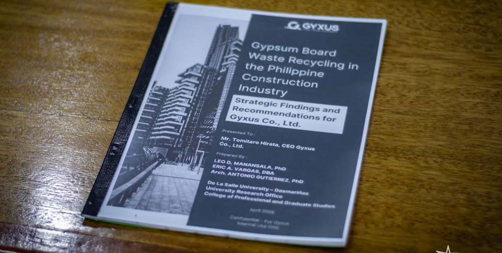 DLSU-D Advances Gypsum Waste Recycling Research