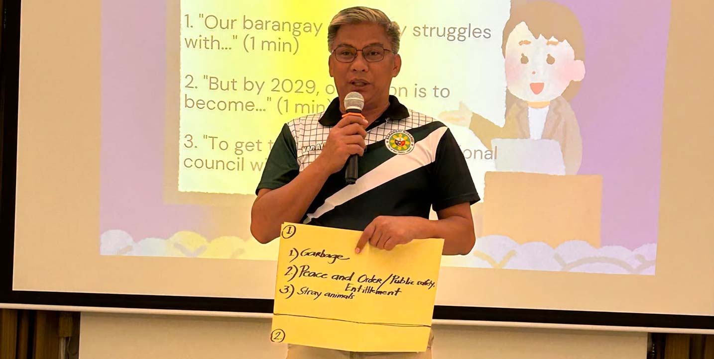 LS BALANGAY Opens Leadership Course for Barangay Officials