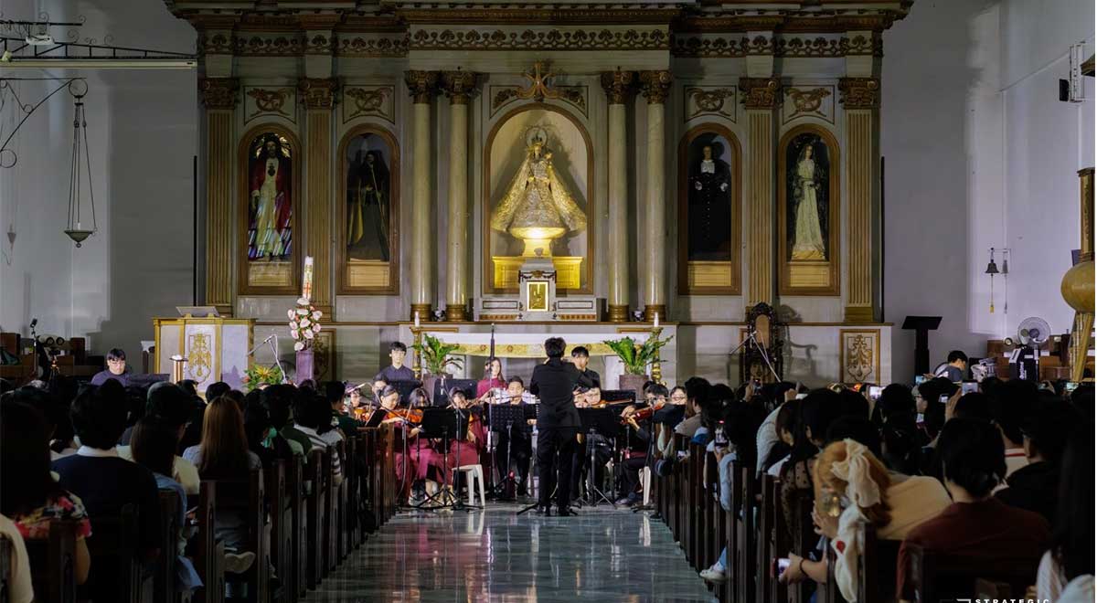 Lights, Camera, Music Fills University Chapel