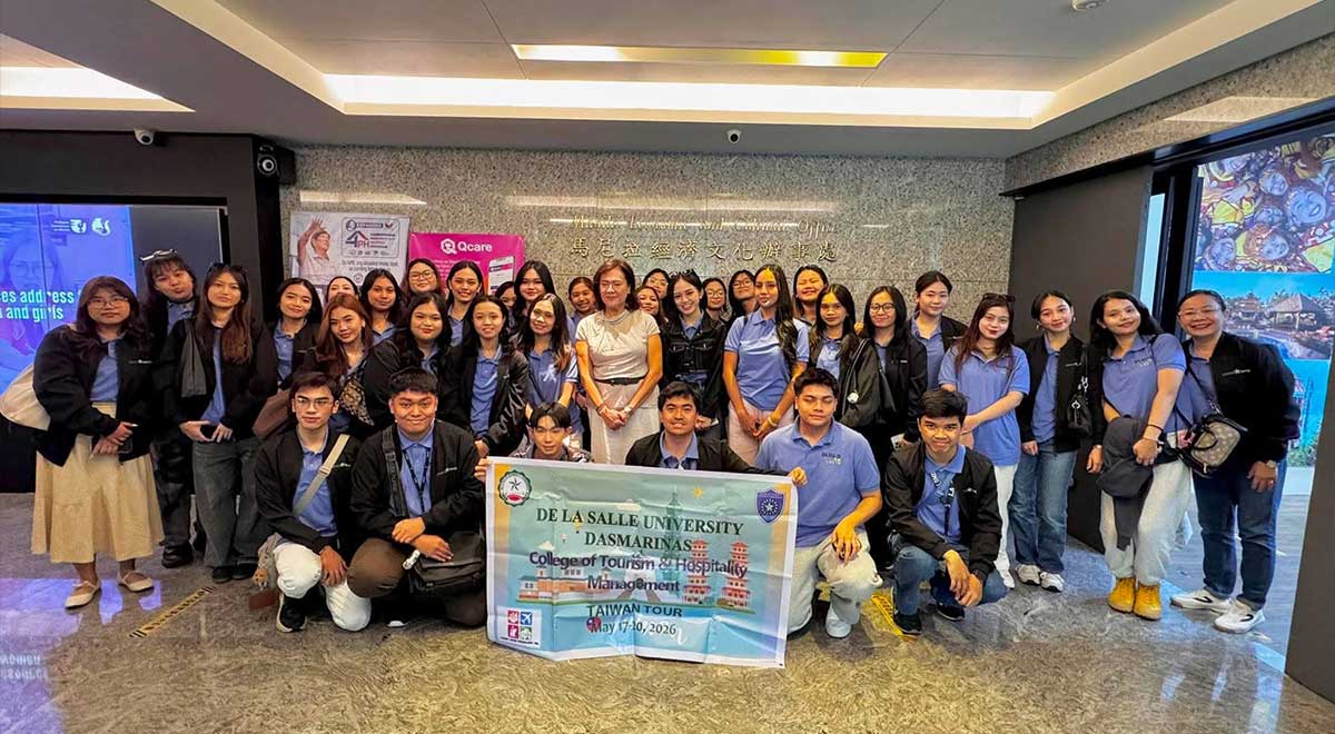 DLSU–D CTHM Visits MECO Taipei for Global Learning Experience