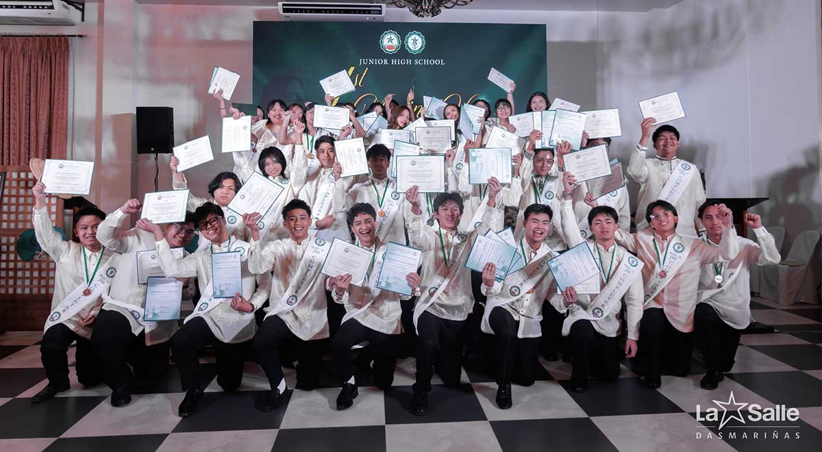 DLSU-D Holds 1st JHS Moving Up Ceremony