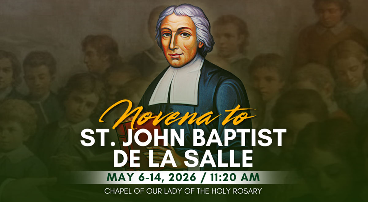DLSU-D Honors St. La Salle Through Novena