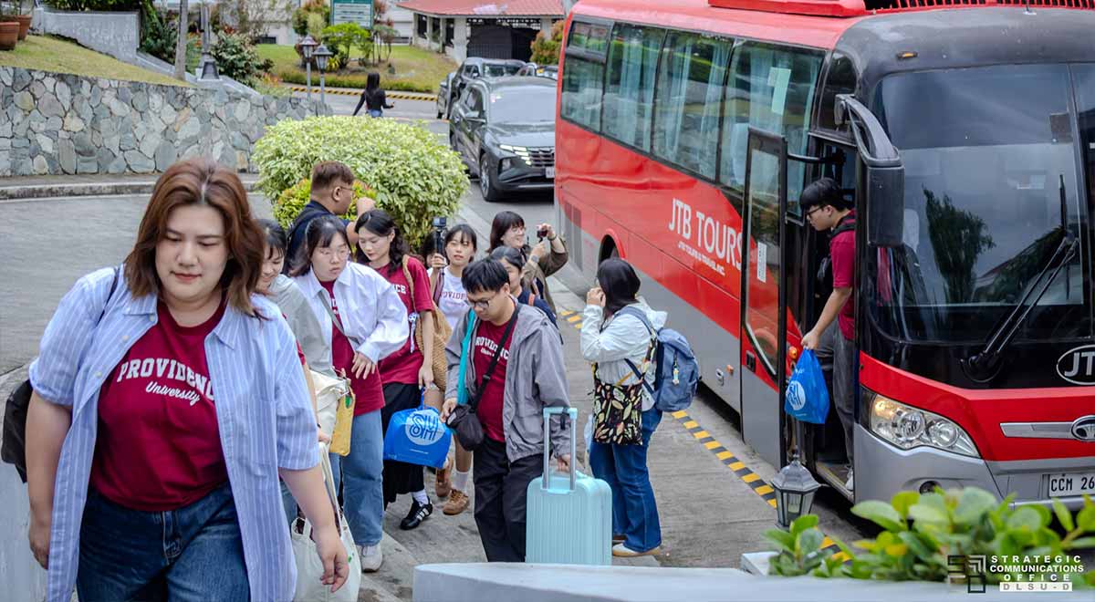 DLSU-D welcomes delegates from Providence University of Taiwan