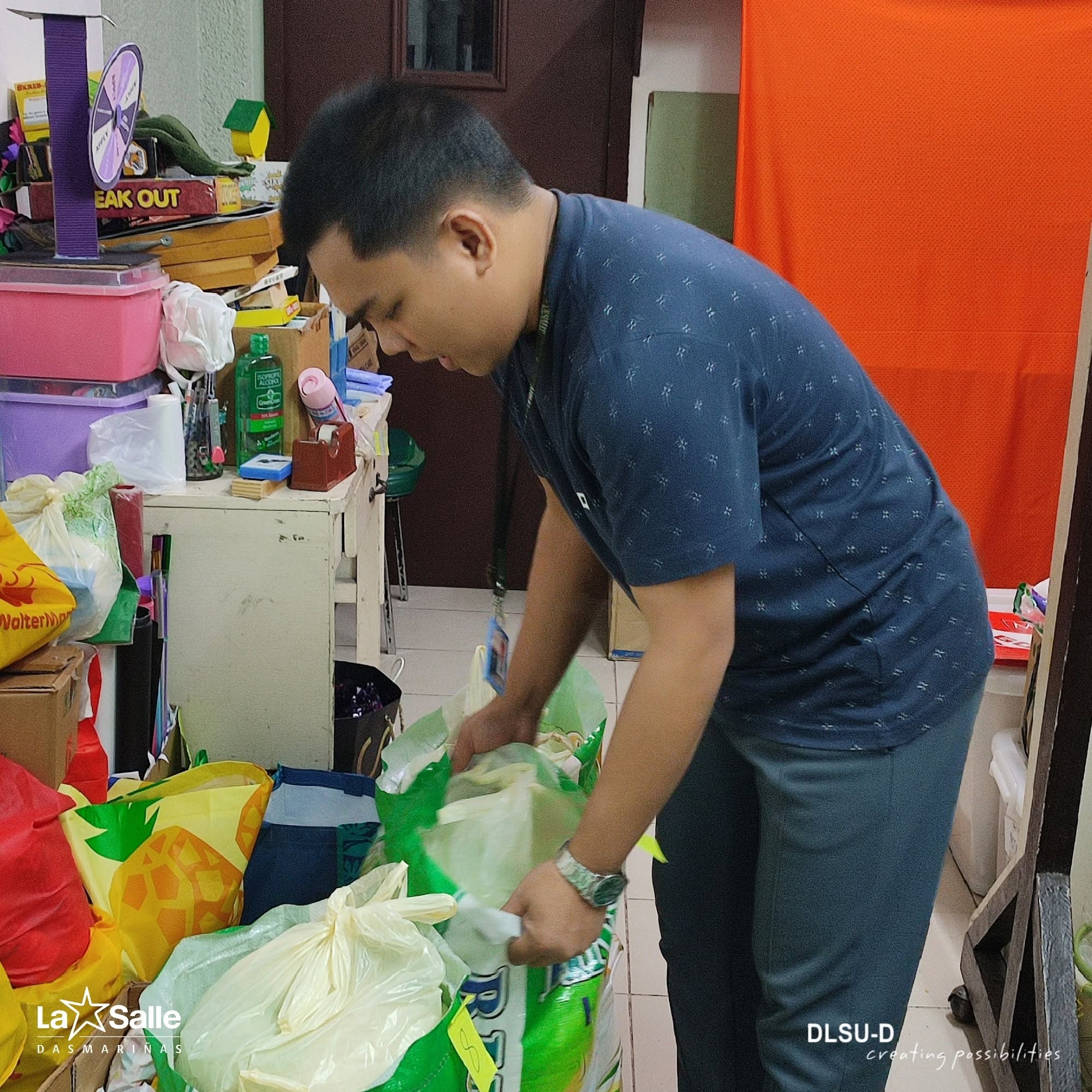 LCDC and SERVE Pack Relief Goods for September 8 Drive with Diocese of Imus