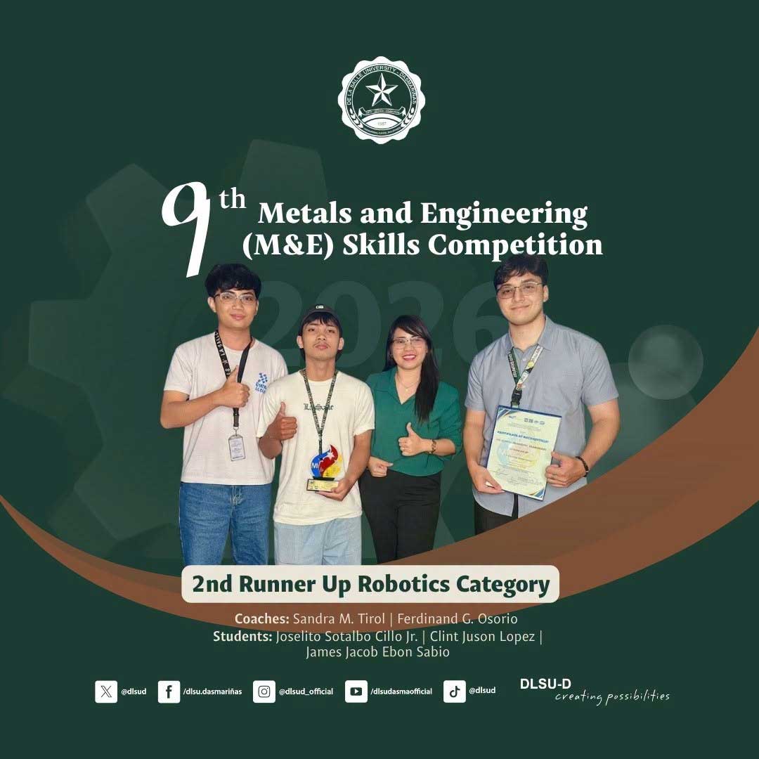 DLSU-D Engineering Students Shine in National Robotics Competition