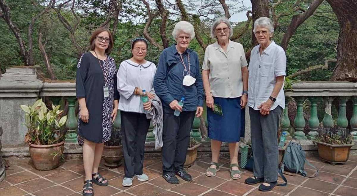 Sisters of Social Service Leadership Visits DLSU-D