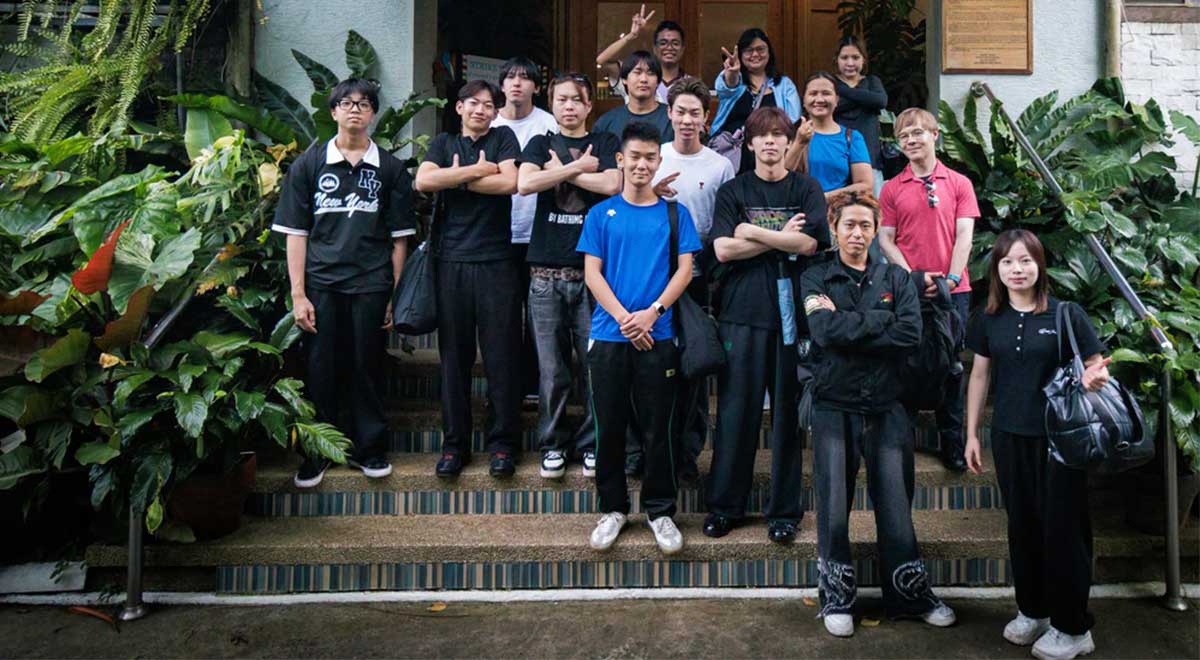 Teikyo University students pose during their first week at DLSU-D under the three-month LPP–EIC 2026 exchange program.