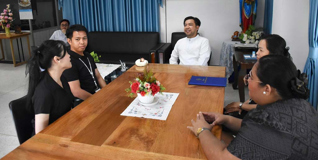 Br. Inigo Visits La Salle Chanthaburi in Thailand