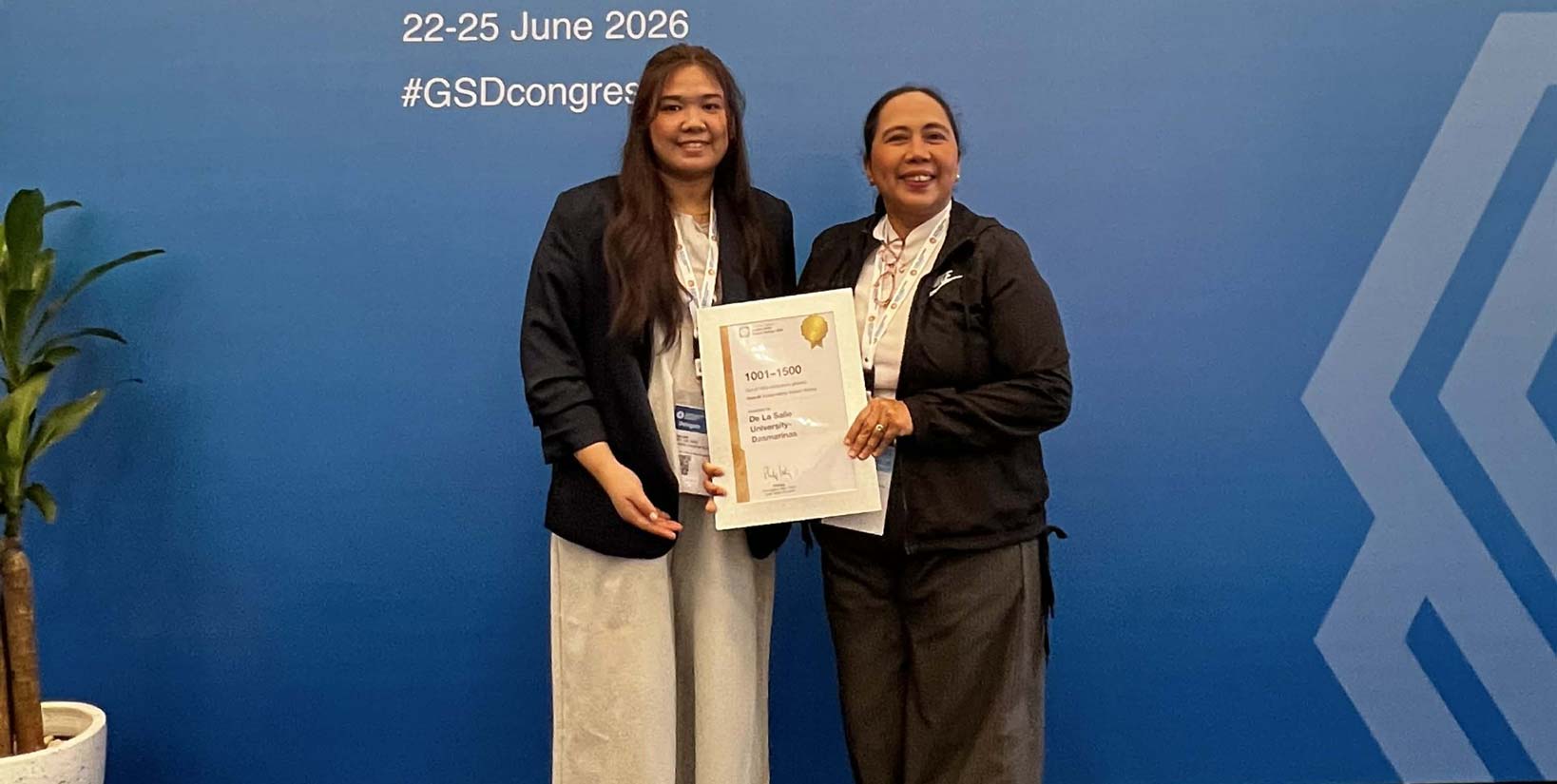 DLSU-D Recognized in THE Sustainability Impact Ratings