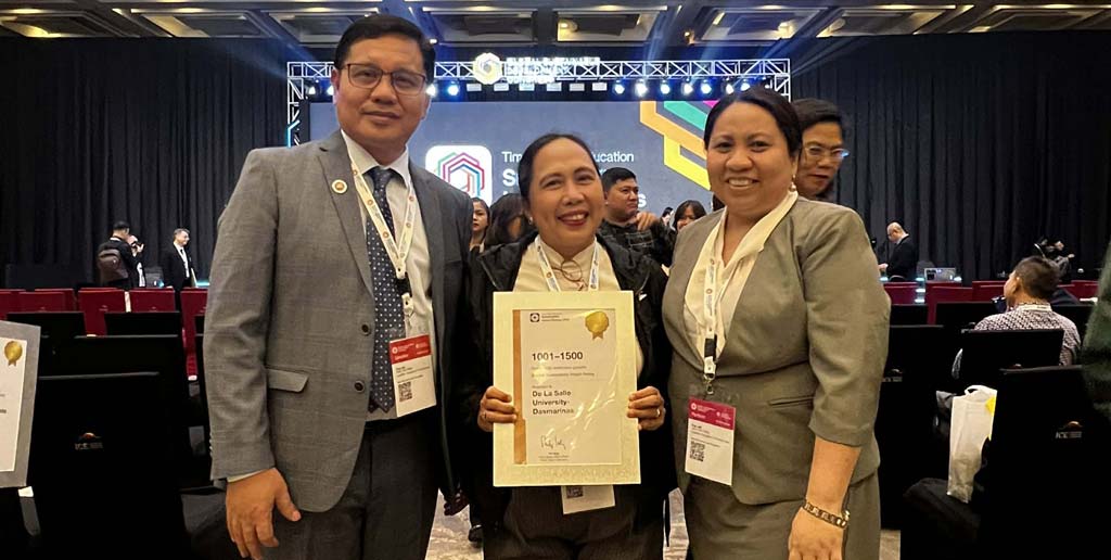 DLSU-D Recognized in THE Sustainability Impact Ratings