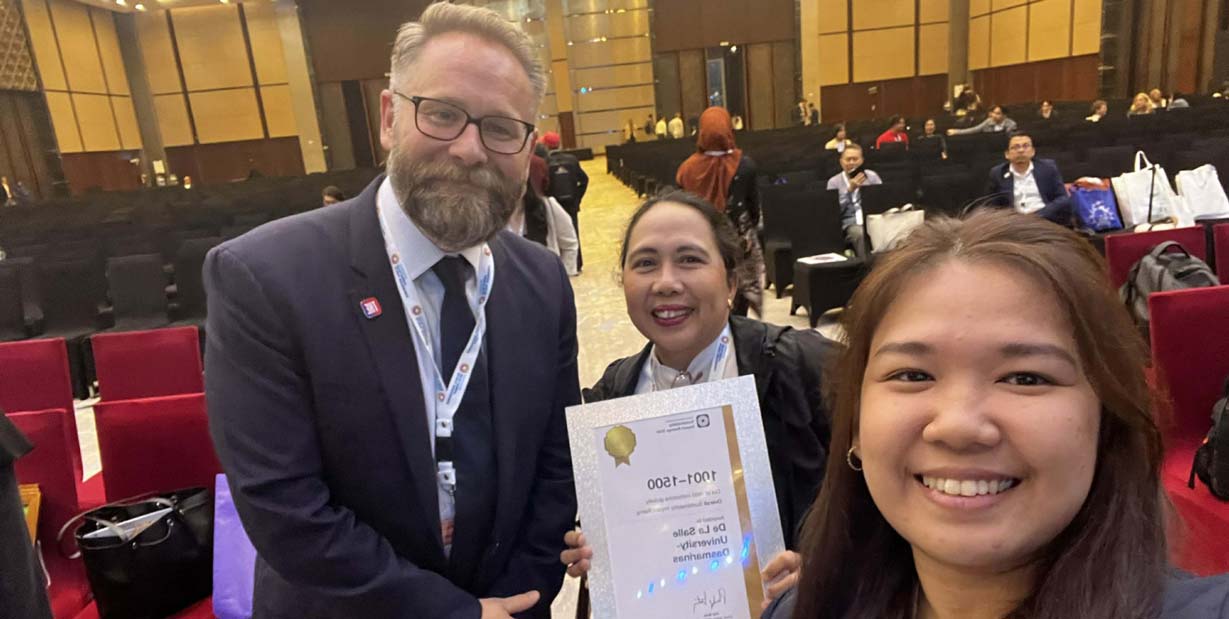 DLSU-D Recognized in THE Sustainability Impact Ratings