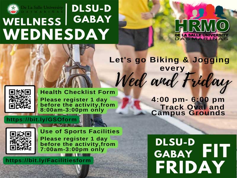 Wellness Wednesdays and Fit Fridays