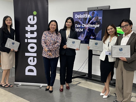 CBAA Students Finalists in Deloitte Tax Challenge