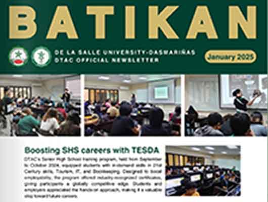 DLSU-D Integrates TESDA Curriculum