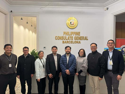 DLSU-D Strengthens Ties with Spain through Embassy and Consulate Visits