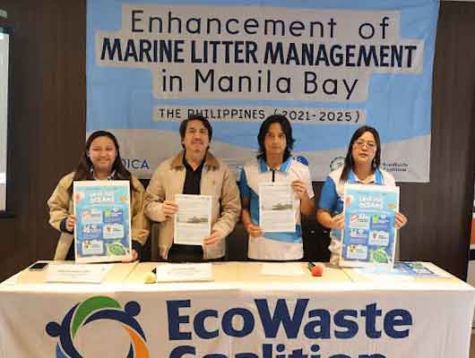 EcoWaste Collaborates with DLSU-D