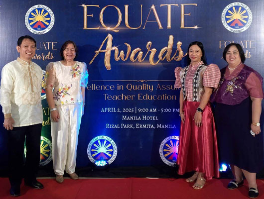 College of Education Receives CHED EQUATE Award